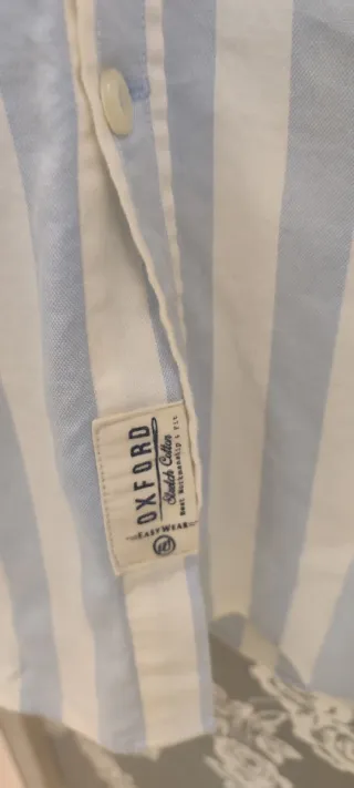 Camisa Rayas Hombre Easywear Talla XL