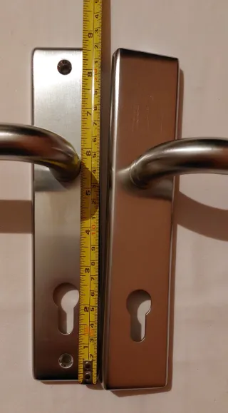 Puxadores de porta interior em metal