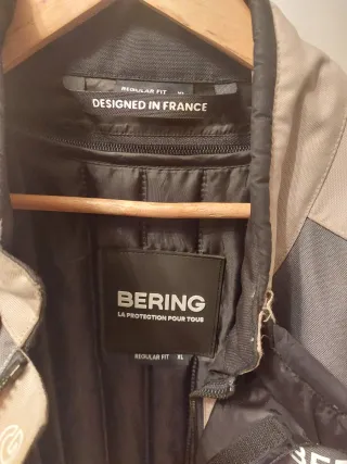 Chaqueta Bering Siberia Beige/Gris Talla xl