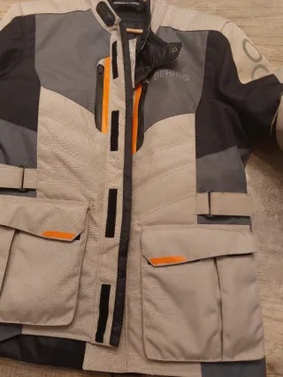 Chaqueta Bering Siberia Beige/Gris Talla xl