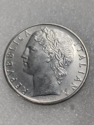 Moneda Italia 100 Liras 1969