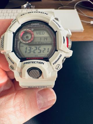 Casio G-Shock GW-9400 Rangeman Burton Mod Blanco