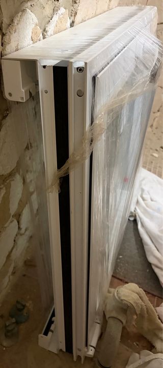 Ventana Oscilobatiente Aluminio Nueva, mosquitera