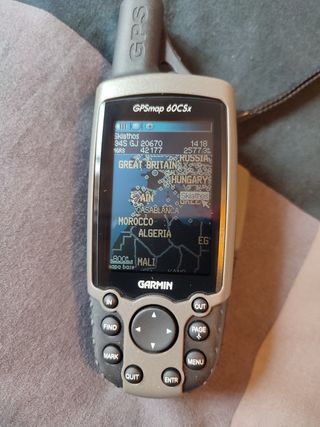 GPS Garmin GPSMAP 60CSx, como nuevo.