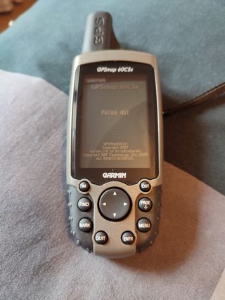 GPS Garmin GPSMAP 60CSx, como nuevo.
