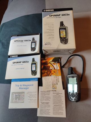 GPS Garmin GPSMAP 60CSx, como nuevo.