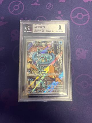 Squirtle 148/142 Scarlet & Violet Beckett 8