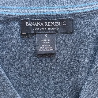 Jersey Banana Republic Gris Hombre