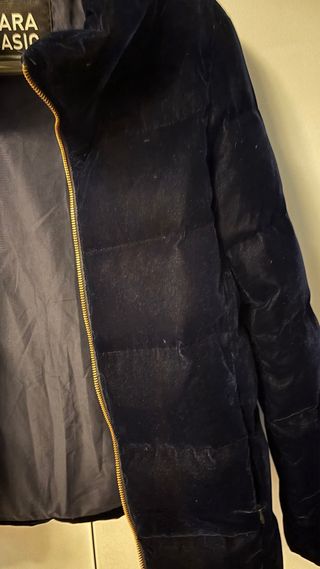 Plumas Zara Azul Marino