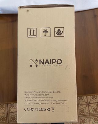 Massaggiatore piedi Shiatsu Naipo + calore