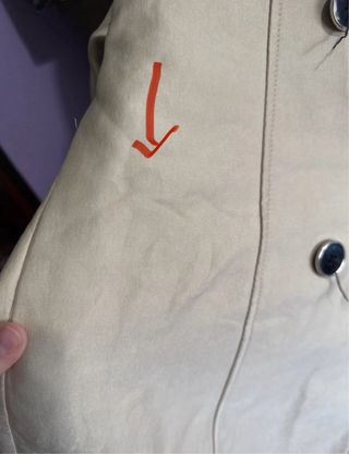 Gabardina Trench beige mujer