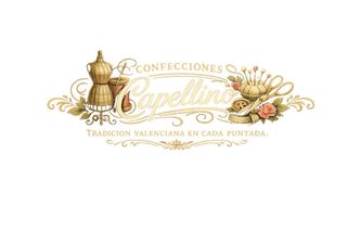 Capa Fallera Niña Beige/Blanca 2-3 Años