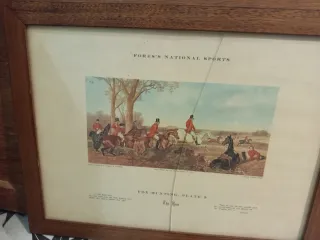 Colección Láminas Fox Hunting Inglés