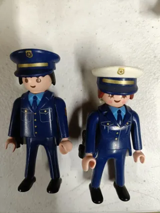 Playmobil Policía Antidisturbios Lote seis clicks