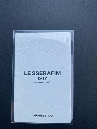 Photocard Kazuha - Álbum Easy