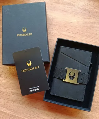 Cartera Tarjetero Negra