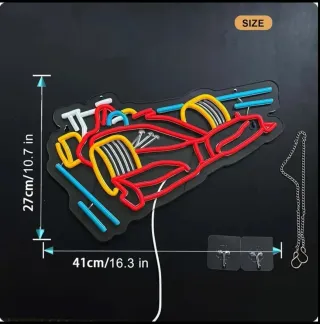 Lampada Neon LED "Formula1"