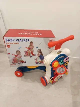 Andador y correpasillos educativo para bebé