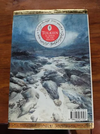 Libro el señor de los anillos