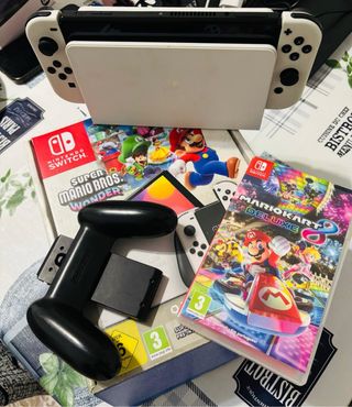 Nintendo Switch OLED Blanca