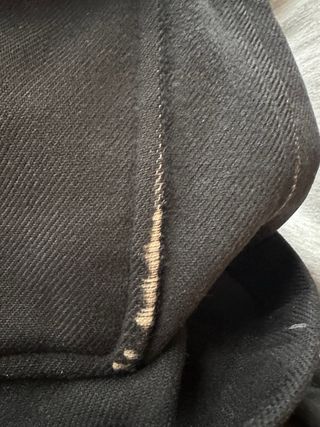 Black Duffle Coat - Burberry Brit - Black wool - S