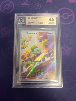 Bulbasaur #143 Stellar Crown 9.5 Gem Mint
