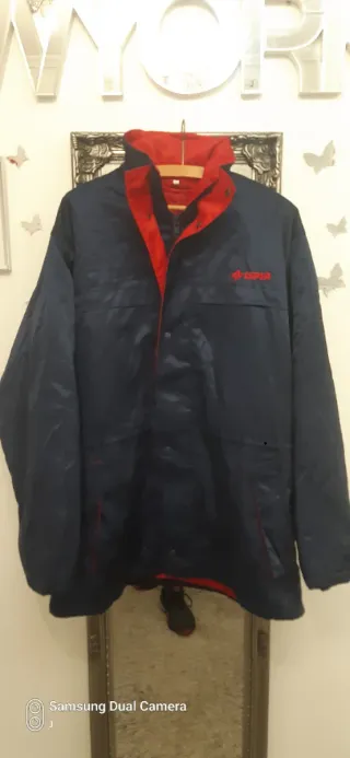 Chaquetón Iturri Azul y Rojo Talla G