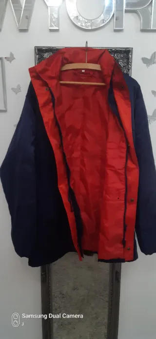 Chaquetón Iturri Azul y Rojo Talla G