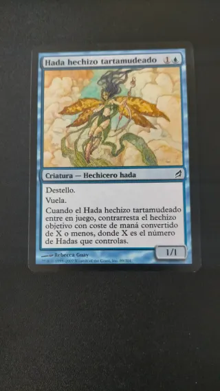Carta Magic Hada Hechizo Tartamudeado