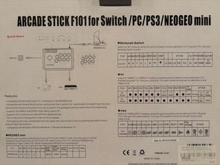 Mayflash Arcade Stick para Switch, PC PS3 y Neogeo