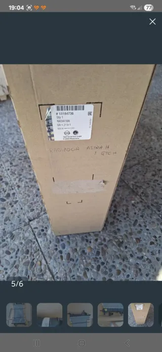 RADIADOR ASTRA H Y GTC