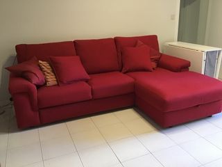 Divano letto angolare con isola