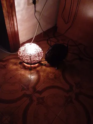 Lampade Nido in Rattan intrecciato