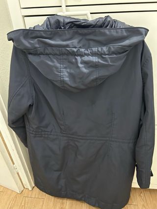 Anorak Massimo Dutti azul marino