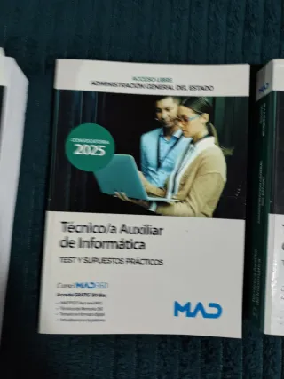 Temario oposiciones auxiliar informático 2026