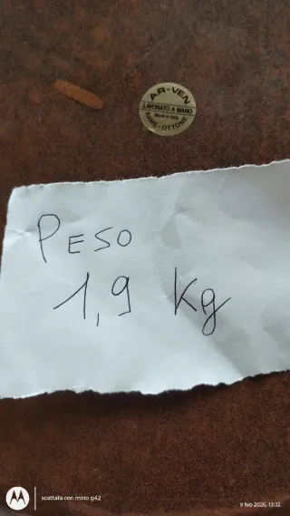 Sottovaso in rame e ottone