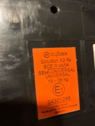 Silla Cybex Pallas X2 Fix