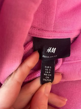 Sudadera rosa H&M