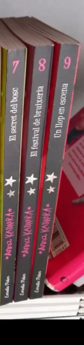 Llibres 7 8 9 Anna Kadabra