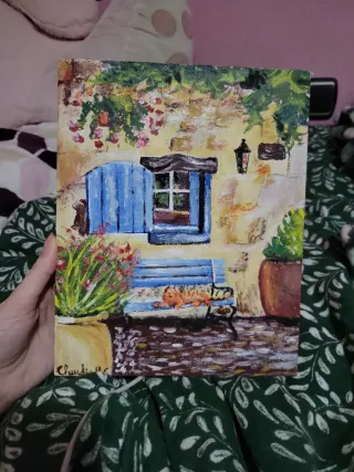 Cuadro decorativo multicolor