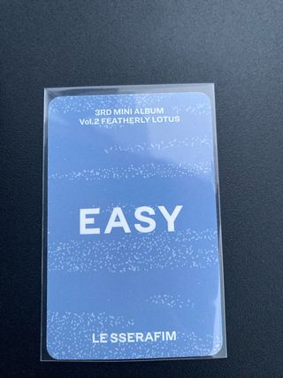 Photocard Chaewon Easy Kpop