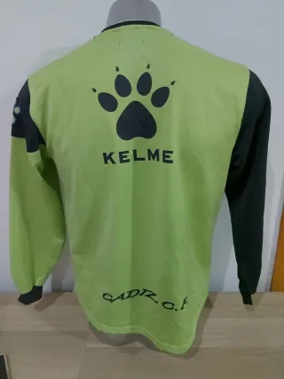 Sudadera Kelme Manga Larga Verde y Negra