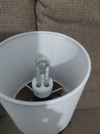 2 Lamparitas de noche blancas