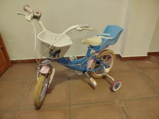 Bicicleta Frozen 14 4-6 años