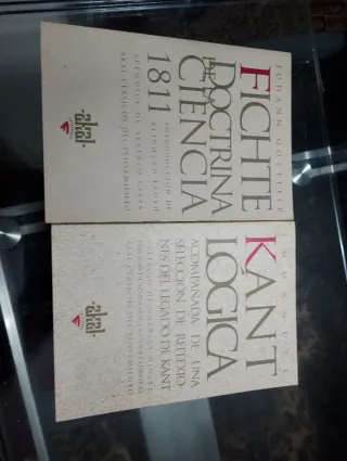 Doctrina ciencia+Lógica Kant pack FF