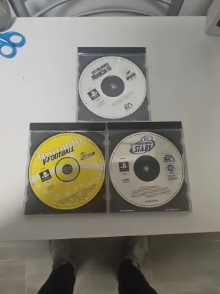 Lote 3 Juegos PS1: Copa Mundo Francia 98, Ronaldo