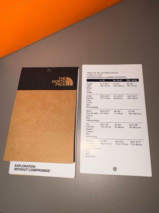 Abrigo reversible The North Face Talla Xl niño.