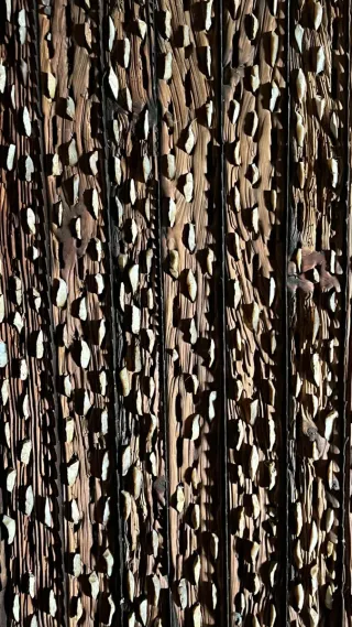 Trillo de madera antiguo