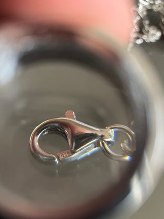 Braccialetto Argento 925 Cuore Corallo Rosso