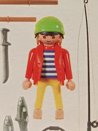 2 Playmobil 3937 Pirata con bote